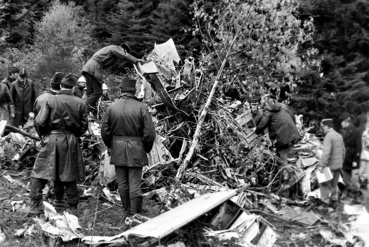 1972 : le crash de Noirétable