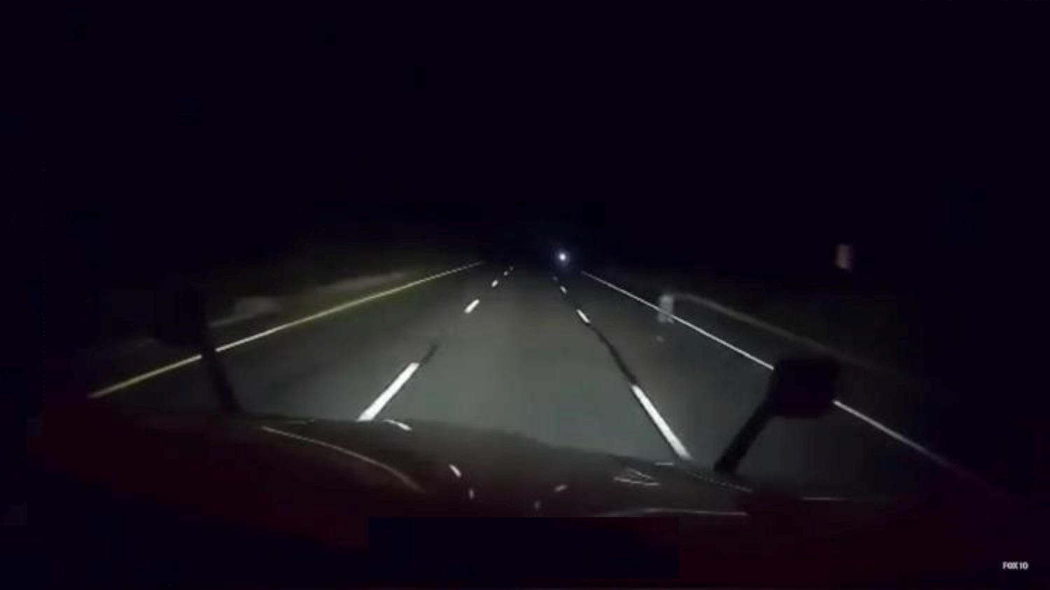 Ce camionneur affirme avoir filmé un fantôme au bord de la route