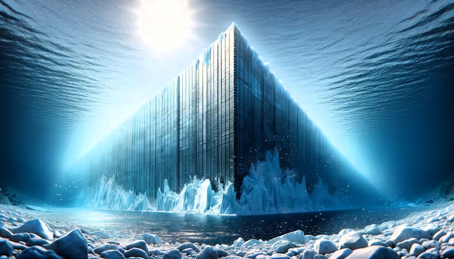 Il veut construire un mur pour sauver l’humanité du glacier de l’Apocalypse