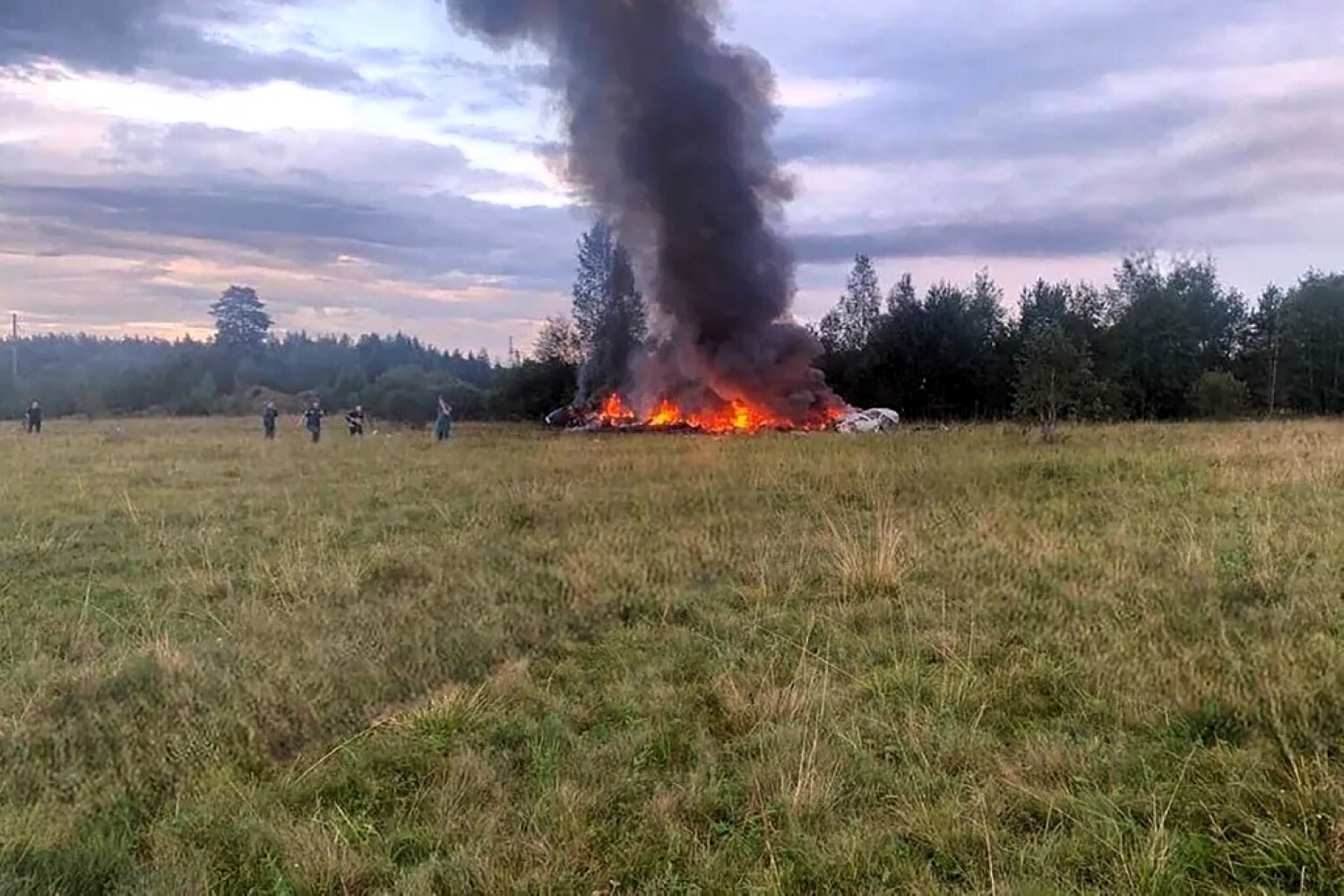 Le crash de l’avion d’Evgueni Prigojine