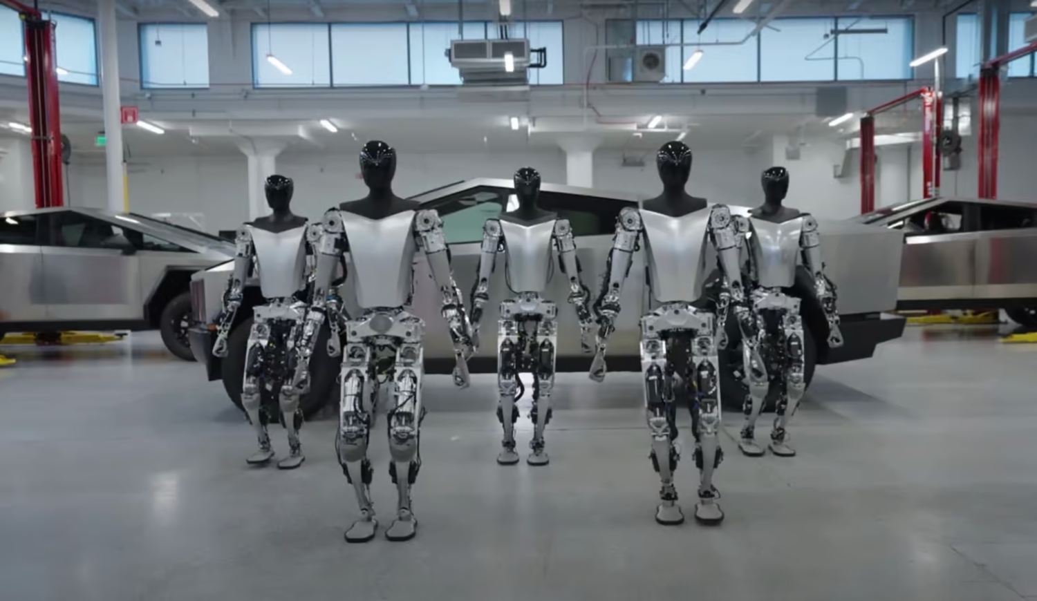 Le mystérieux robot humanoïde de Tesla montre ses capacités en vidéo