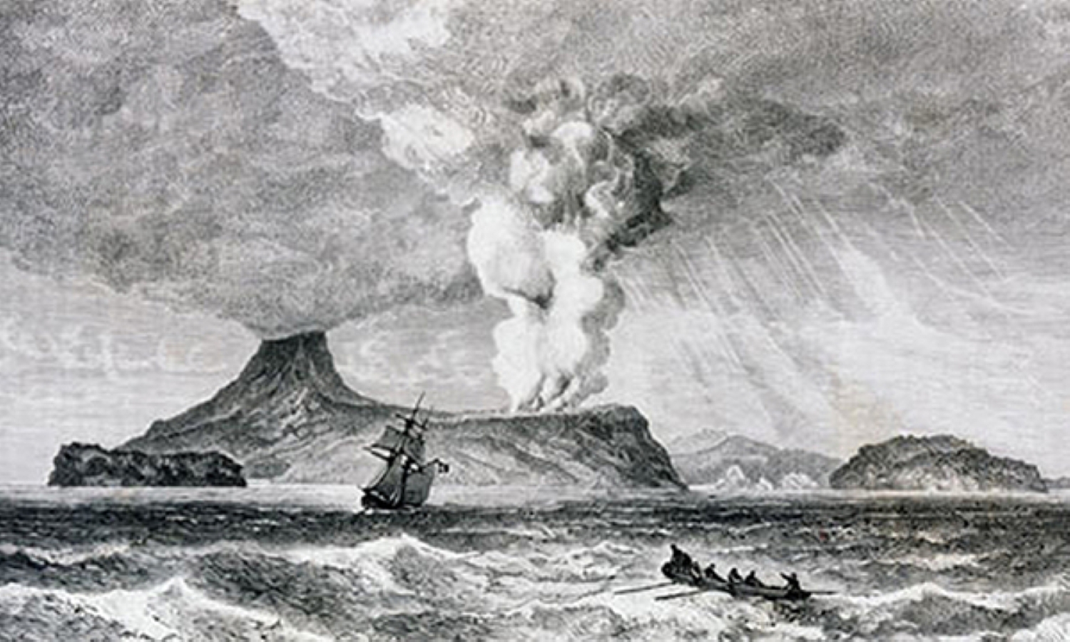 L'éruption du Krakatoa : Le 27 août 1883