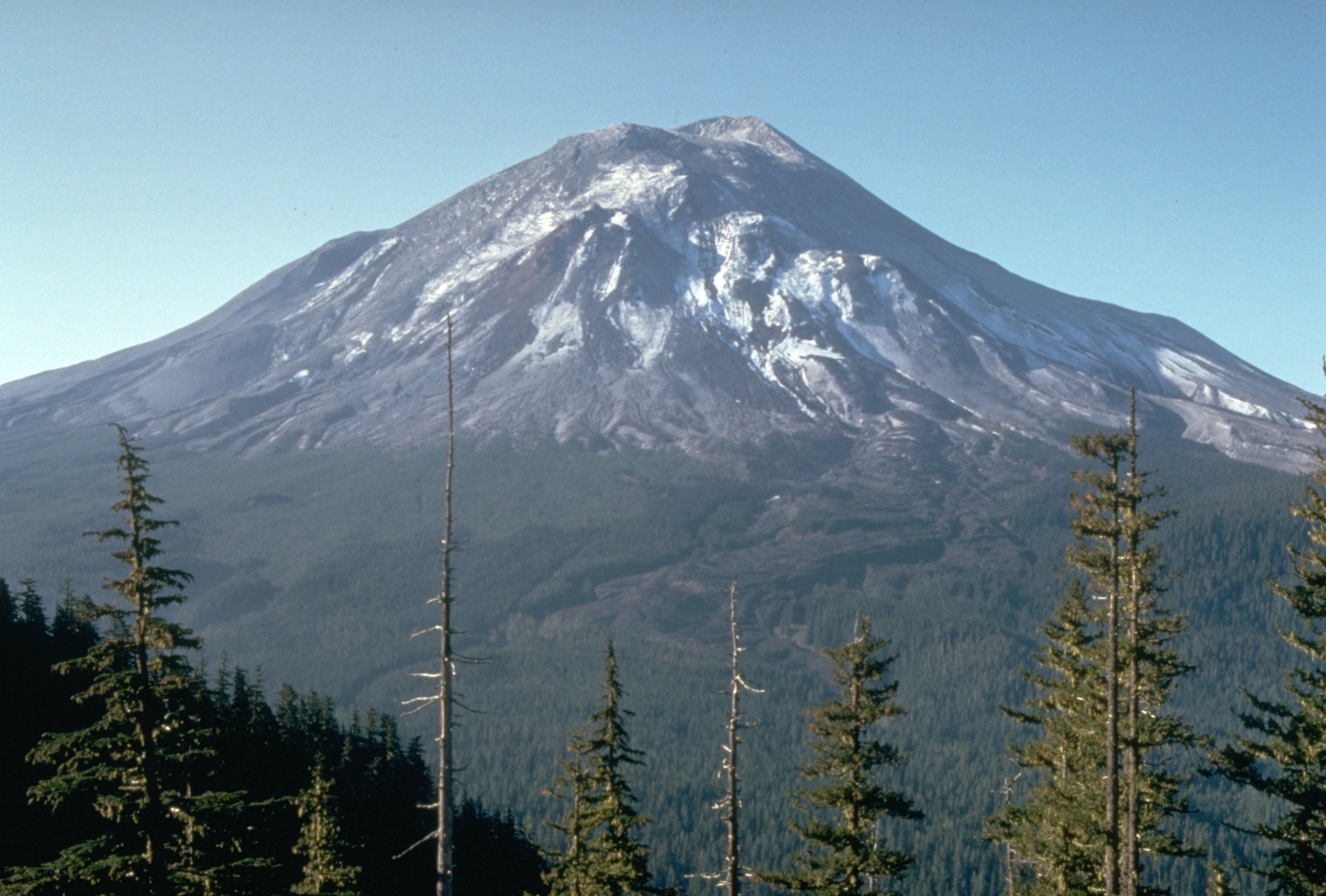 l’éruption du mont Saint Helens