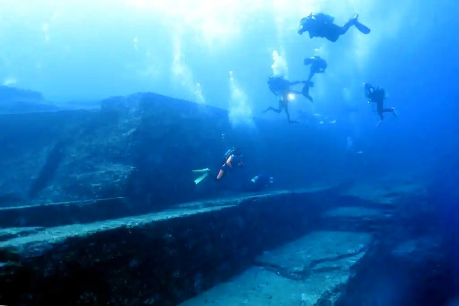 Les ruines de Yonaguni au Japon : cette pyramide engloutie dont l’origine fascine et divise