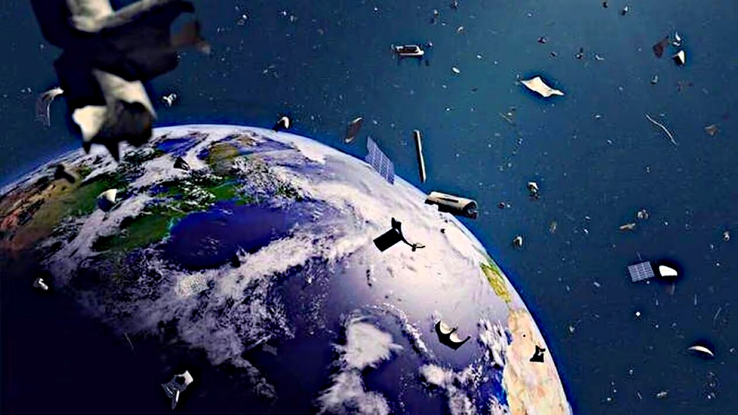 Nous commettons dans l'espace les mêmes erreurs que sur Terre