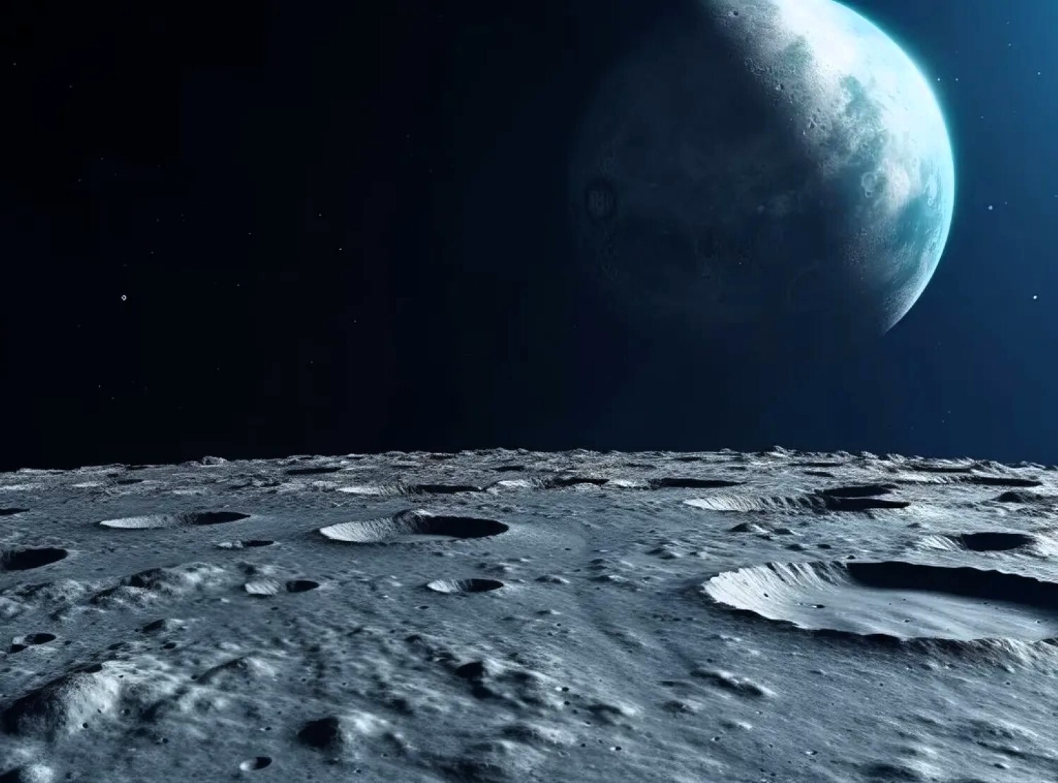Un homme est enterré sur la Lune !