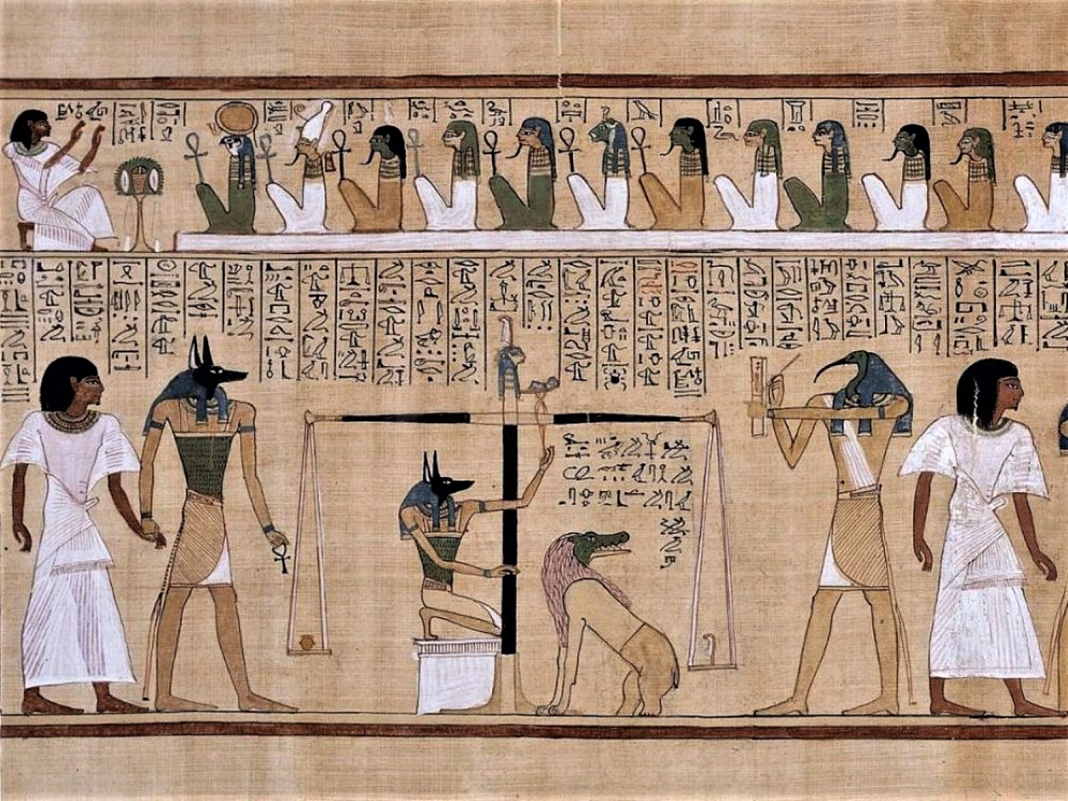 Un papyrus complet de 16 mètres retrouvé dans une tombe à Saqqara une première depuis 100 ans